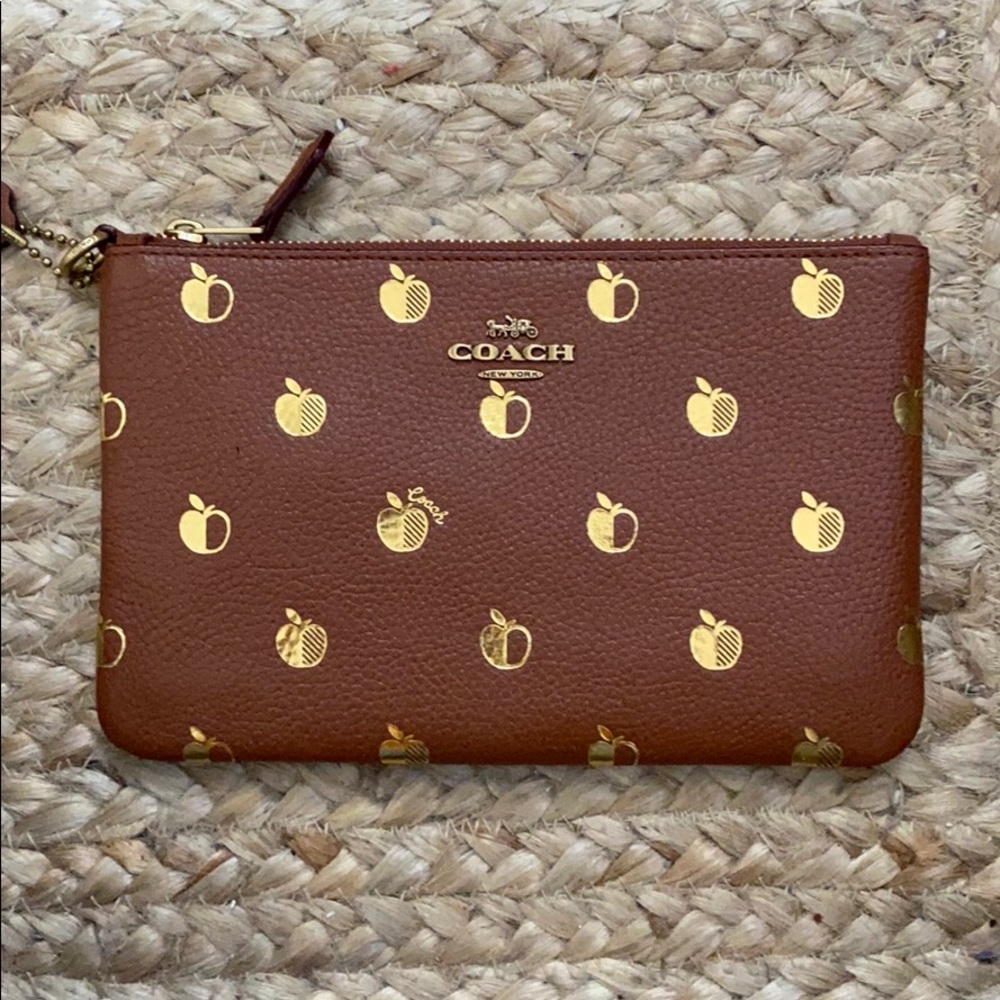Coach Apple Pouch